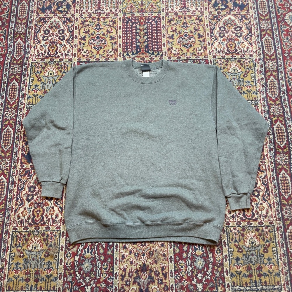 VTG 90s USA Olympics Crewneck Sweatshirt Gray JCPenney Made in‎ USA Mens Large
